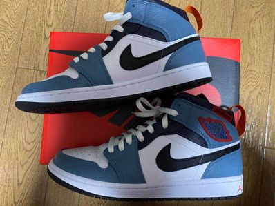 FACETASM × Nike Air Jordan 1 Mid "White/Navy"