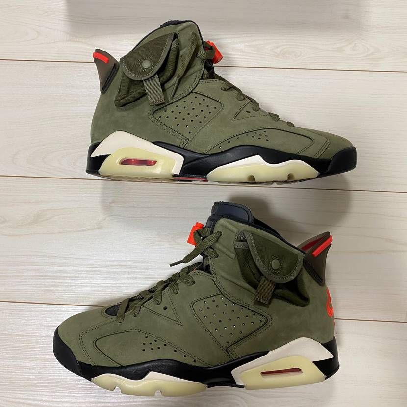 Travis Scott × Nike Air Jordan 6 Retro "Medium Olive"