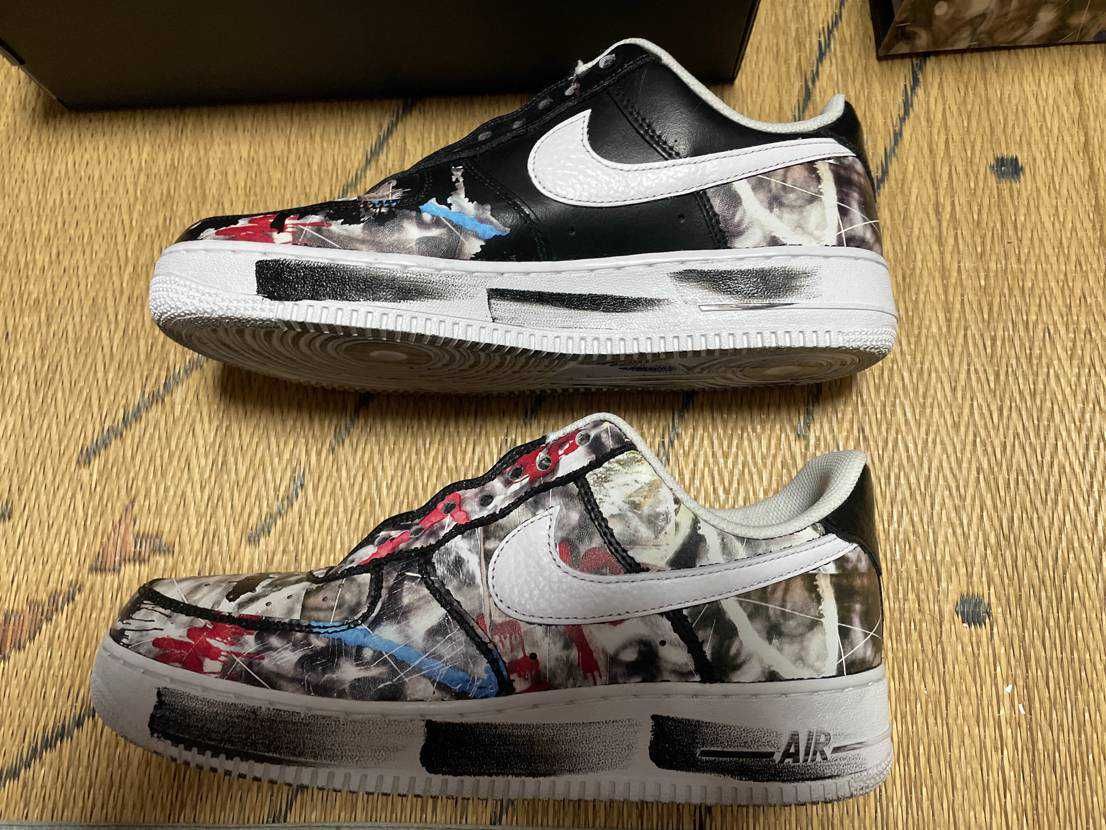 PEACEMINUSONE × Nike Air Force 1 Low Para Noise "Black" / G-DRAGON