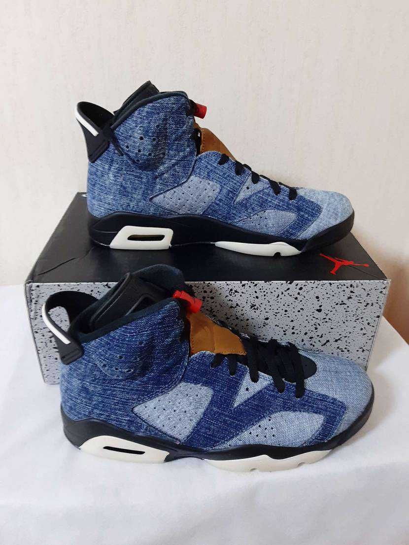 NIKE AIR JORDAN 6 "WASHED DENIM"