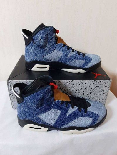 NIKE AIR JORDAN 6 "WASHED DENIM"