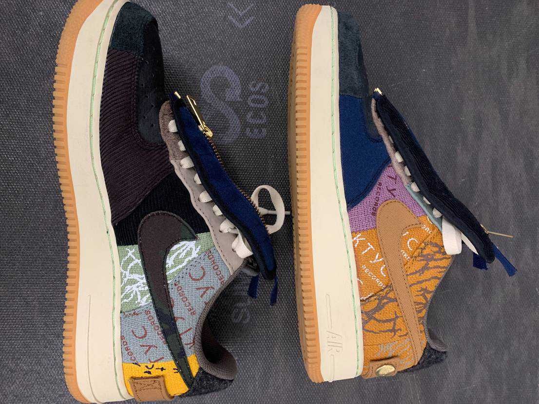 Travis Scott × Nike Air Force 1 Low Cactus Jack "Multi Color"