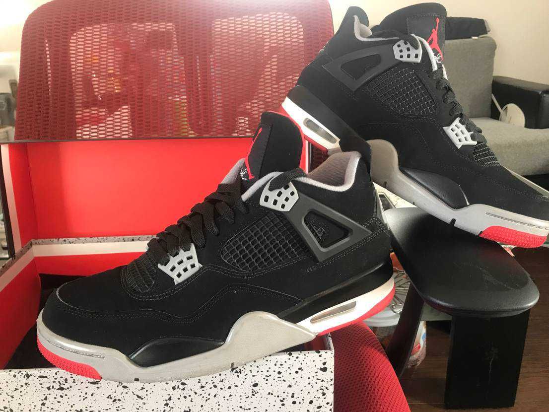 Nike Air Jordan 4 Retro "Bred" (2019)  
