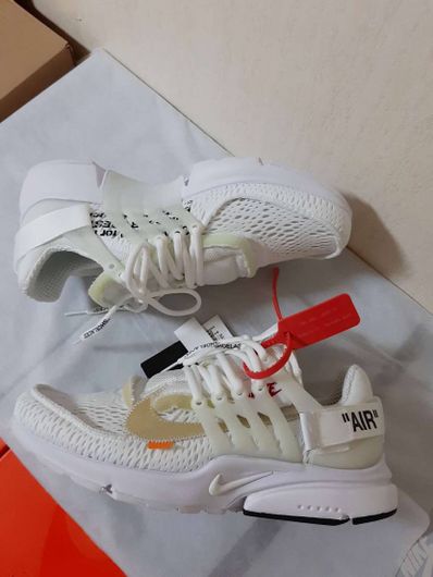Off-White × Nike Air Presto "White/Black/Cone"