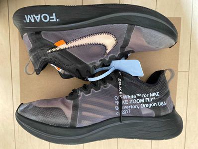 Off-White × Nike Zoom Fly "Black"
