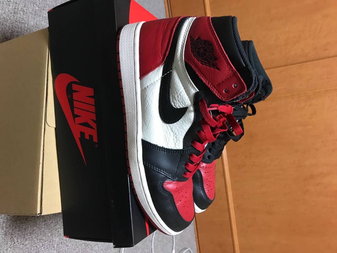 Nike Air Jordan 1 Retro High OG "Bred Toe"