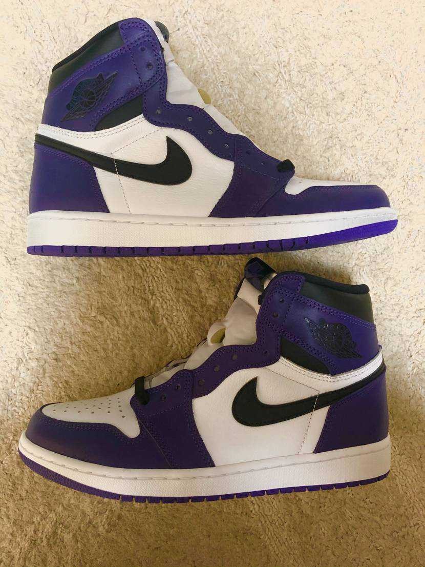 Nike Air Jordan 1 Retro High OG "Court Purple White/Black" (2020)