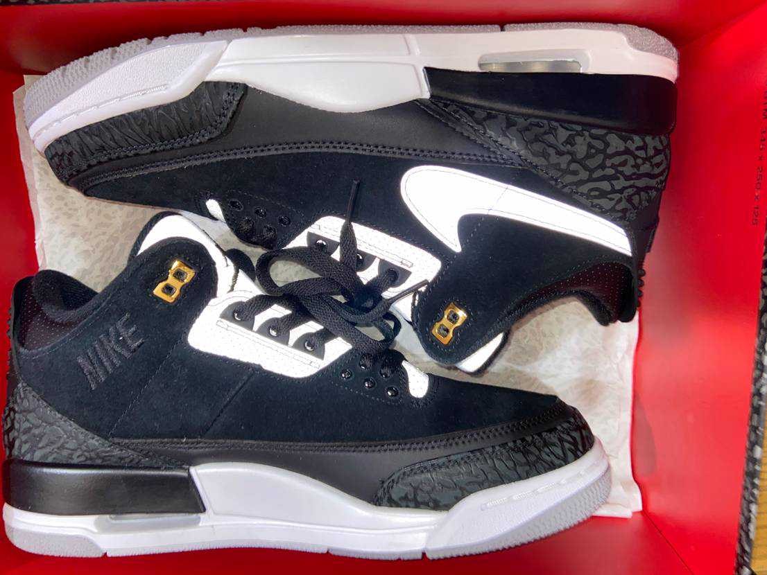 Nike Air Jordan 3 Retro Tinker "Black/Cement Grey"