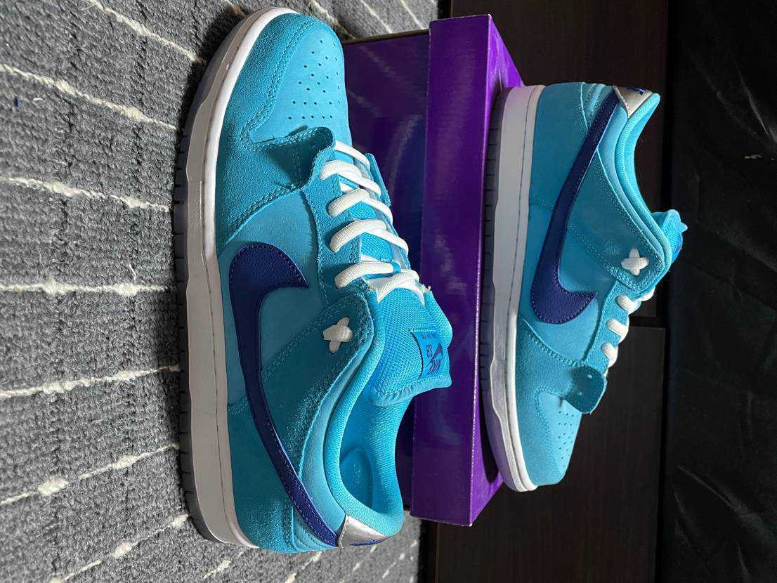 Nike SB Dunk Low Pro "Blue Fury/Deep Royal Blue"