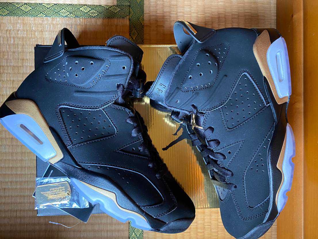 Nike Air Jordan 6 DMP "Black/Metallic Gold" (2020)