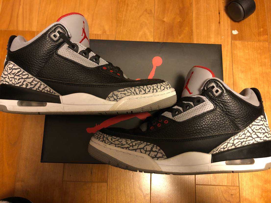 Nike Air Jordan 3 Retro OG "Black Cement" (2018)