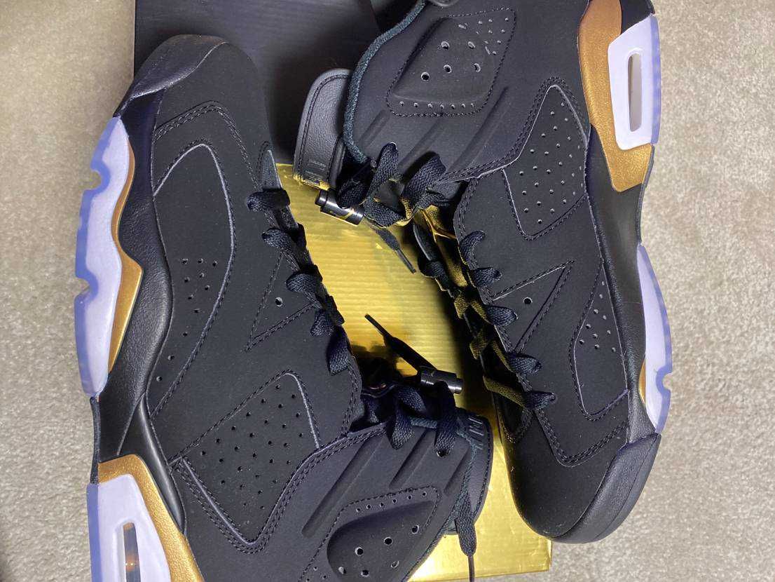Nike Air Jordan 6 DMP "Black/Metallic Gold" (2020)