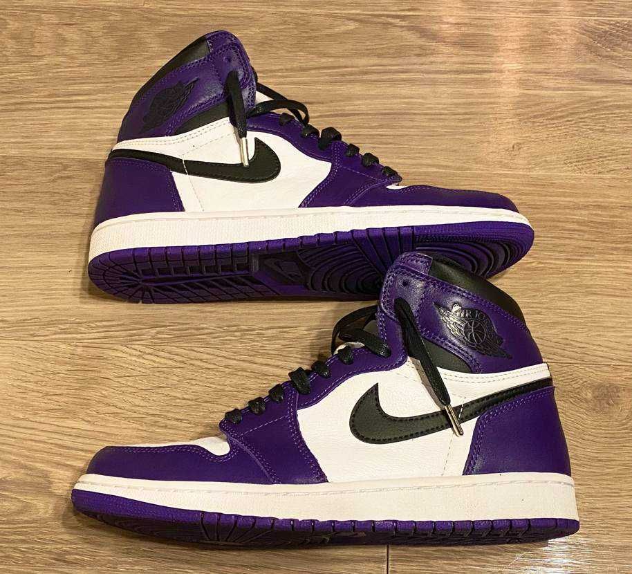 Nike Air Jordan 1 Retro High OG "Court Purple White/Black" (2020)