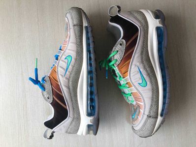 Nike GS Air Max On-Air "Vast Grey/Electro Green"