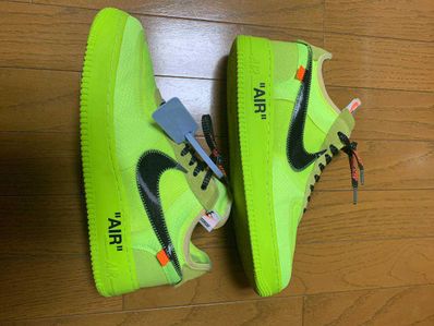 Off-White × Nike Air Force 1 Low "Volt"
