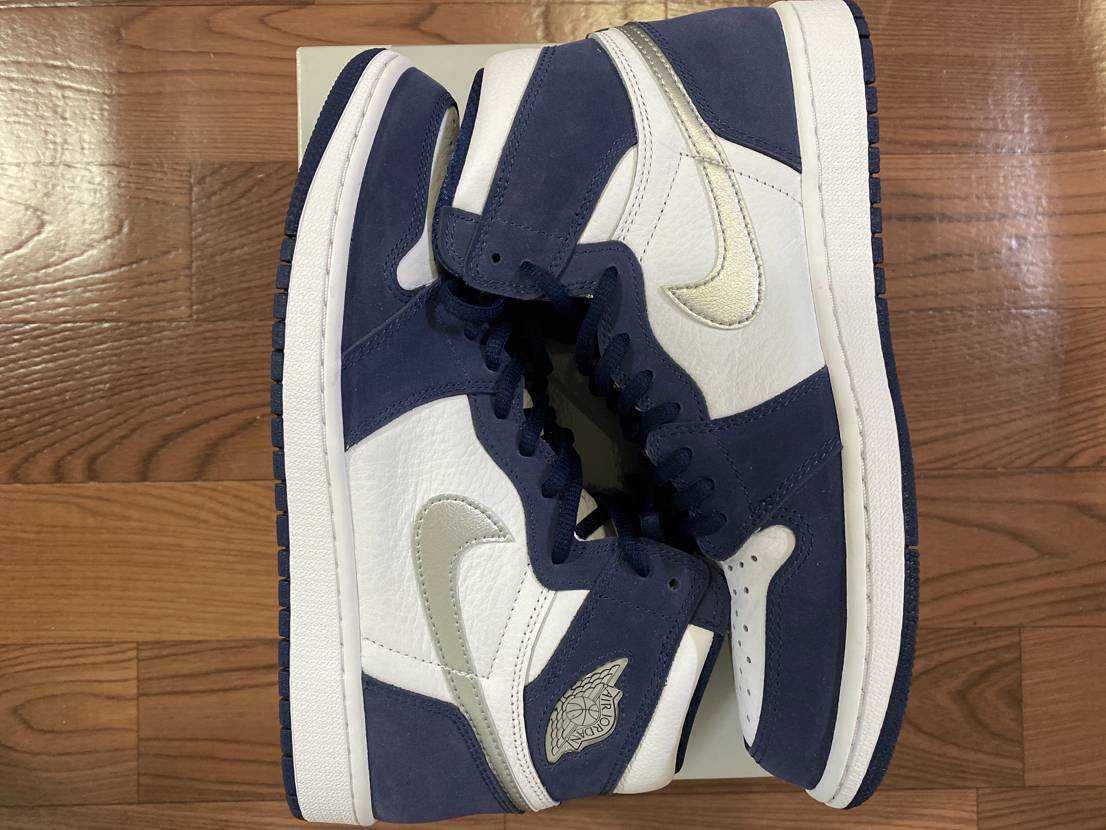 Nike Air Jordan 1 High OG CO.JP "White/Midnight Navy" (2020)(ブリーフケースなし)