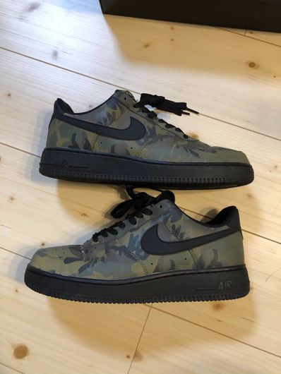 Nike Air Force 1 Low "Reflective Woodland Camo"
