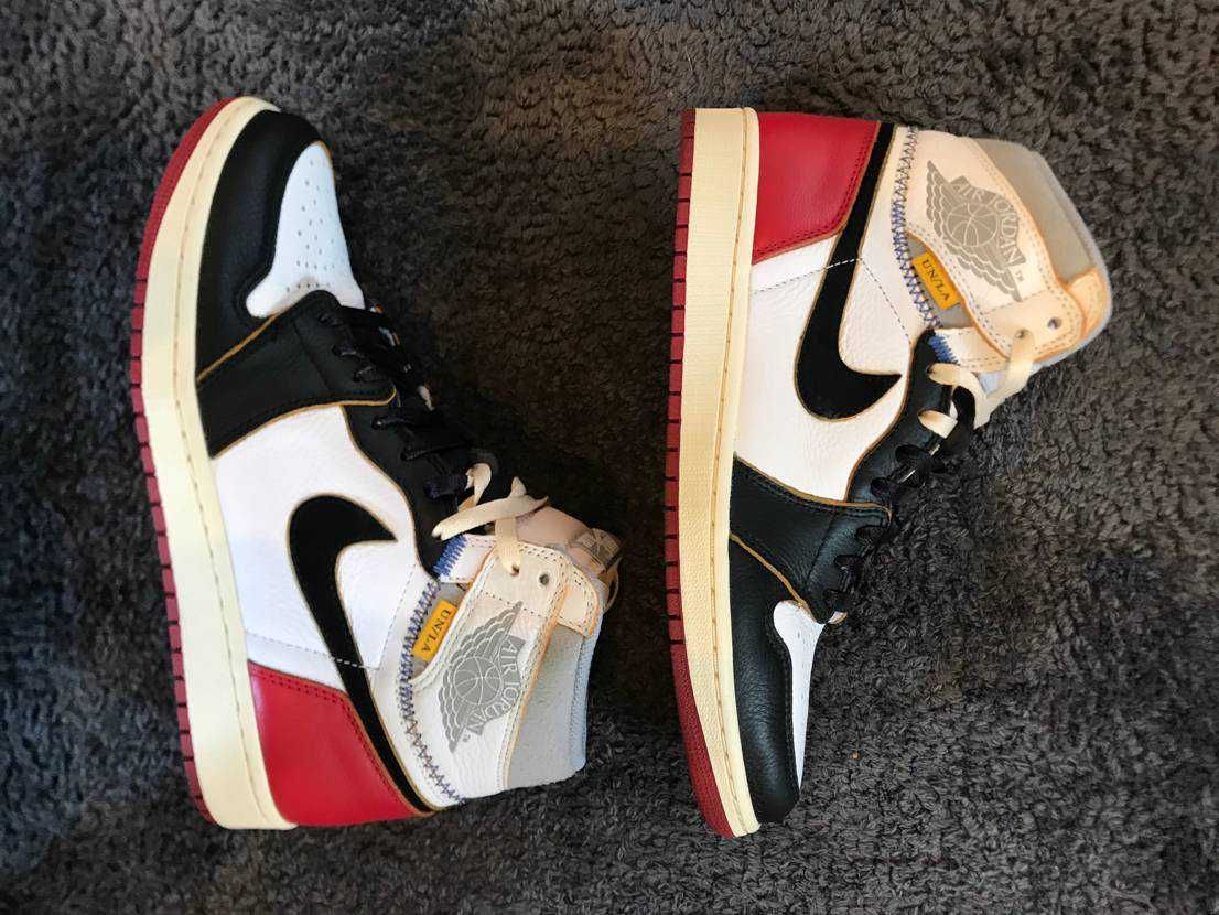 UNION × Nike Air Jordan 1 Retro High OG NRG "Varsity Red/Wolf Grey"