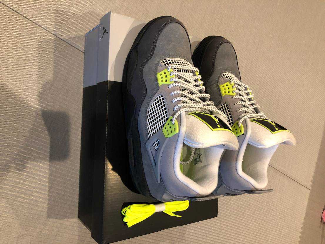 NIKE AIR JORDAN 4 RETRO LE "NEON"