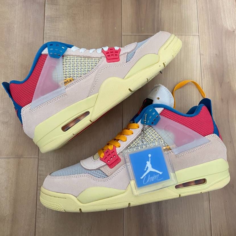 UNION × Nike Air Jordan 4 SP "Guava Ice/Light Fusion Red"