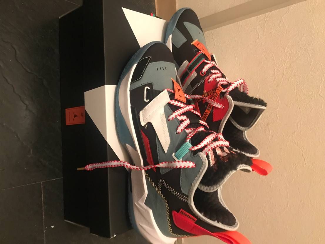 FACETASM × Nike Jordan Why Not Zero.4 "Black/Blue/Red"