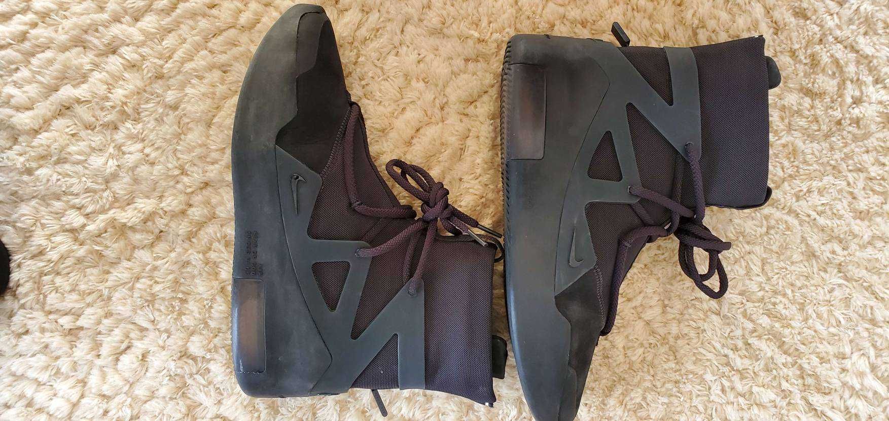 Fear Of God × Nike Air 1 "Triple Black"