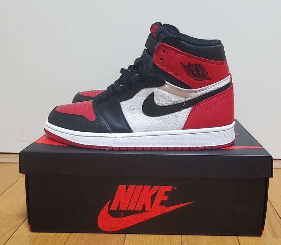 Nike Air Jordan 1 Retro High OG "Bred Toe"