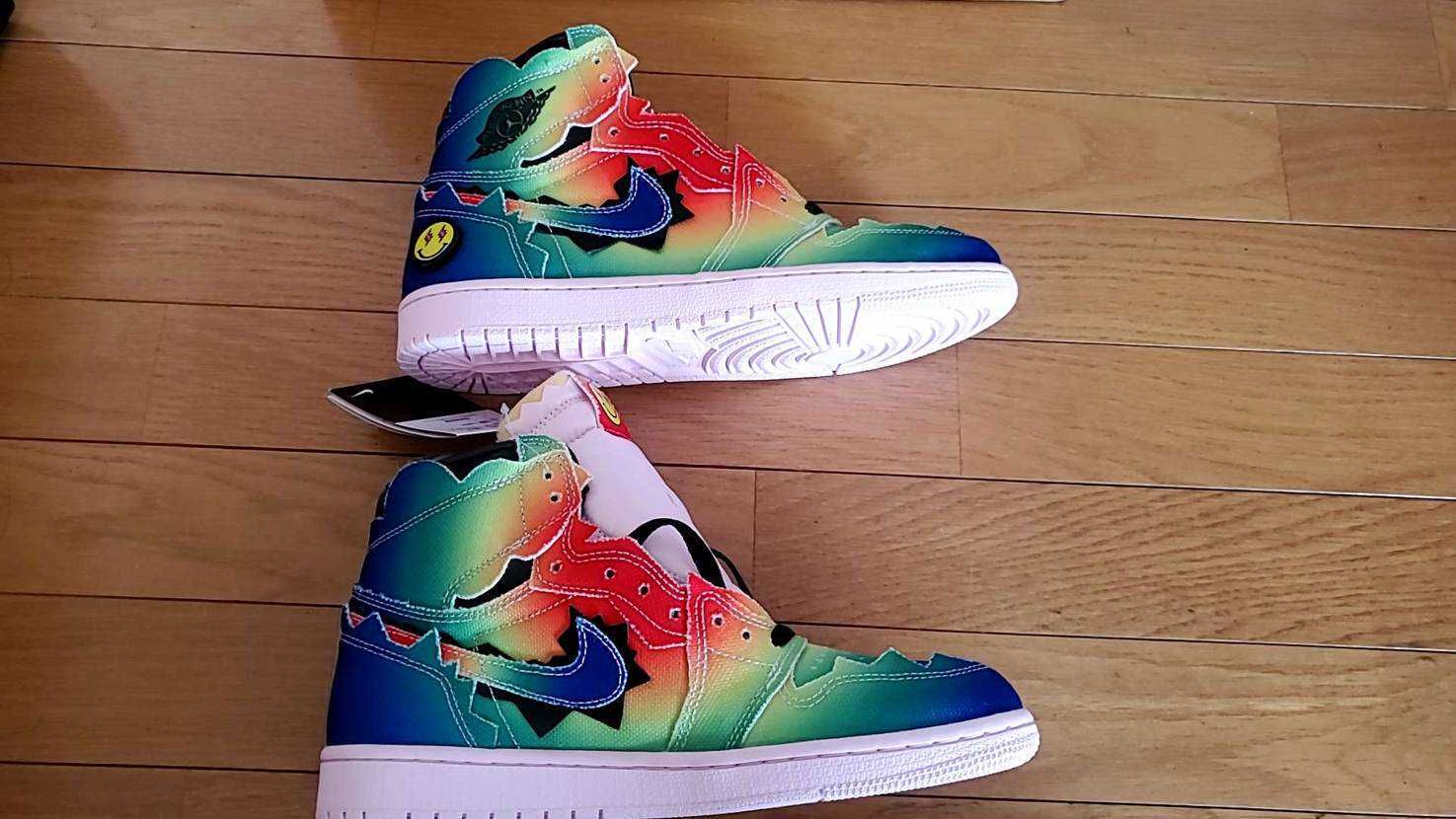 J Balvin × Nike Air Jordan 1 High OG "Rainbow"