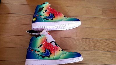 J Balvin × Nike Air Jordan 1 High OG "Rainbow"