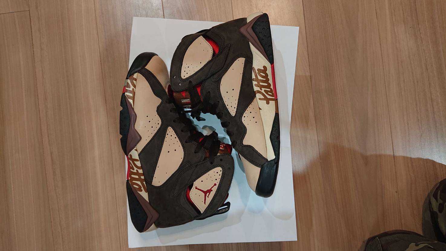 Patta × Nike Air Jordan 7 OG "Brown"