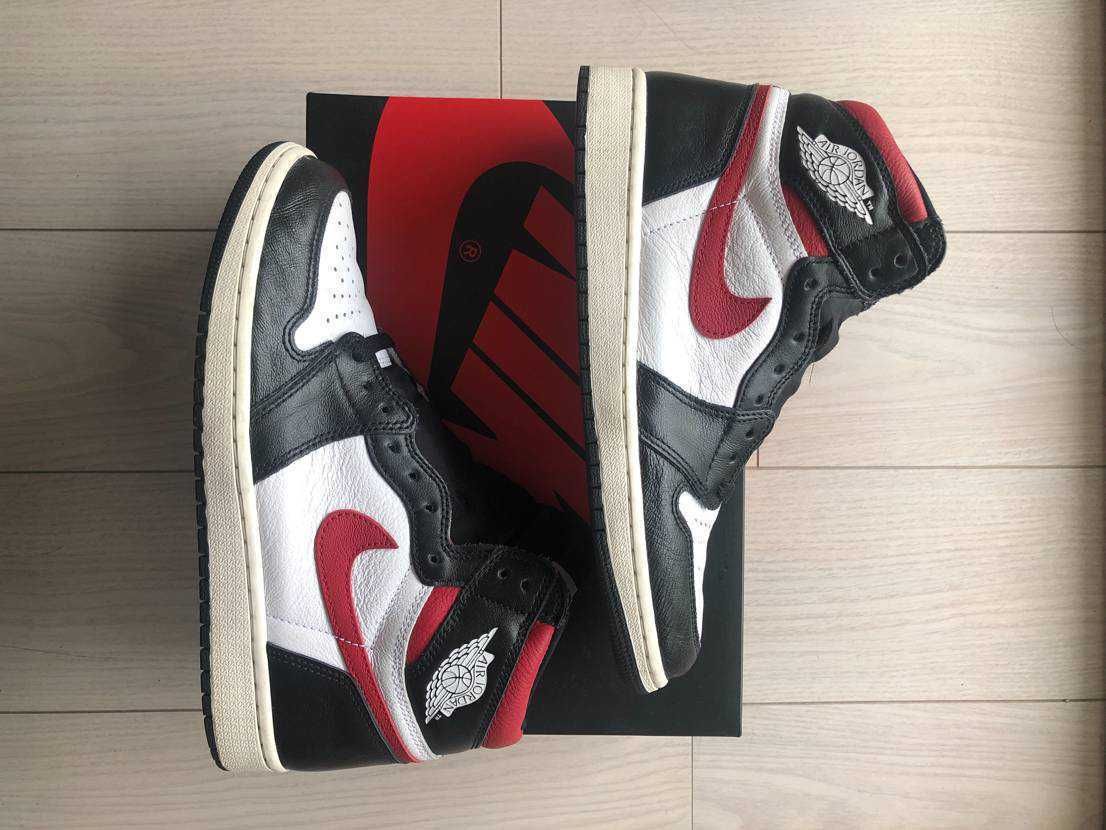 Nike Air Jordan 1 Retro High "Black/White/Sail/Gym Red"    