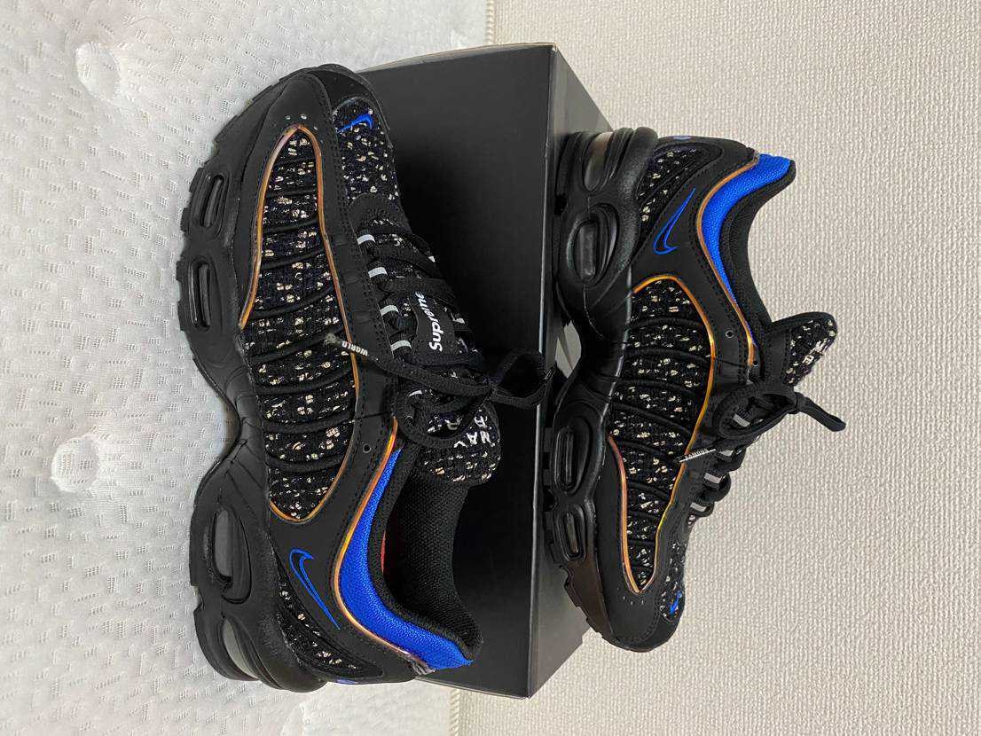 Supreme × Nike Air Max Tailwind 4 "Black"