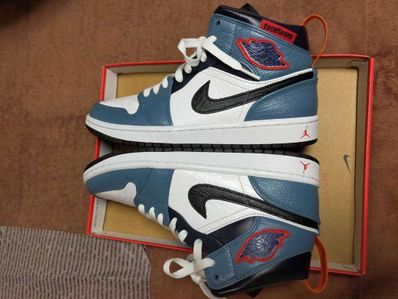 FACETASM × Nike Air Jordan 1 Mid "White/Navy"