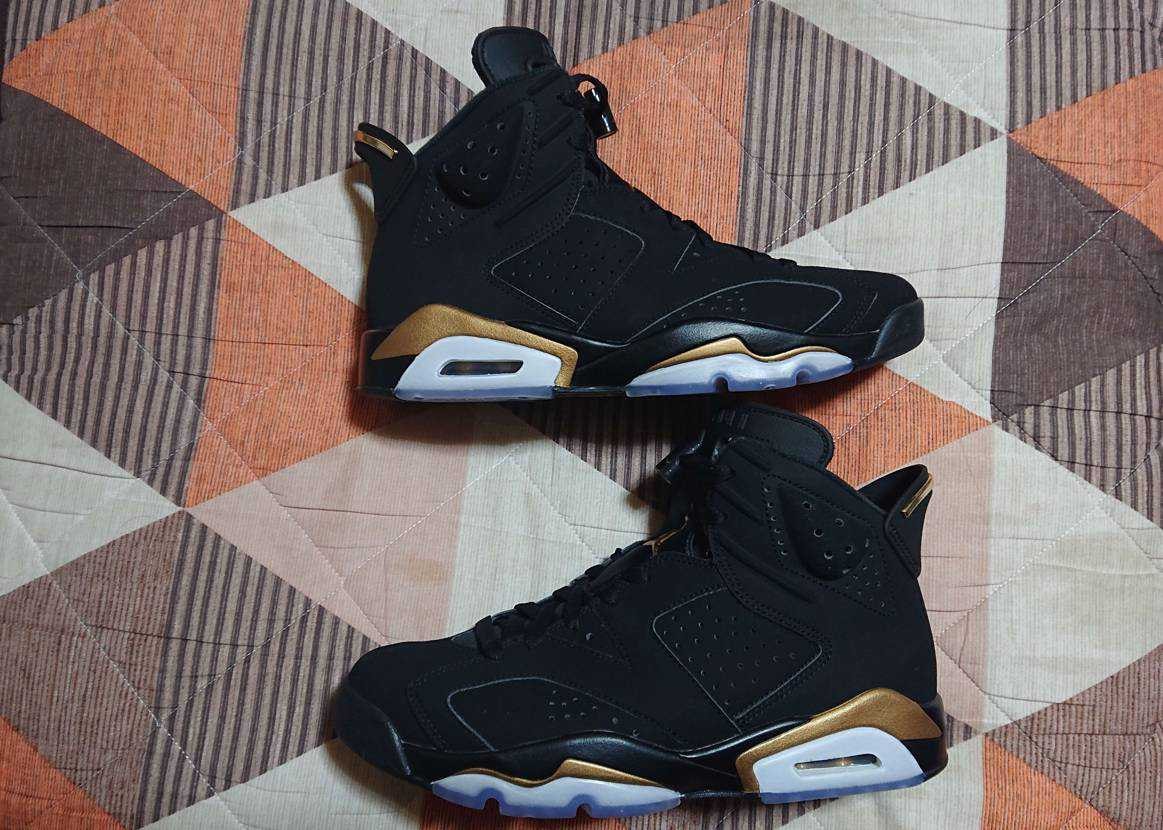 Nike Air Jordan 6 DMP "Black/Metallic Gold" (2020)  