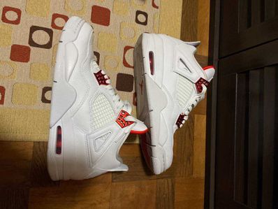 Nike Air Jordan 4 Retro "White/Team Orange"