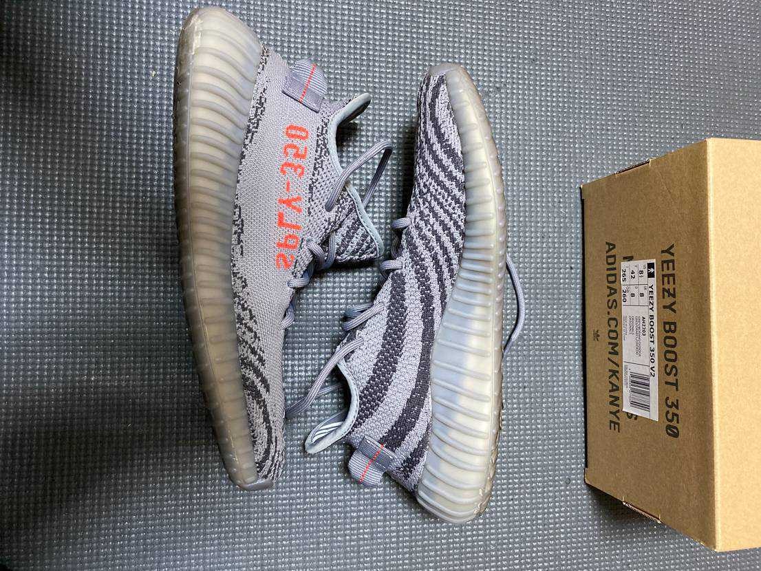 adidas Yeezy Boost 350 V2 "Grey/Bold Orange/DGH Solid Grey"