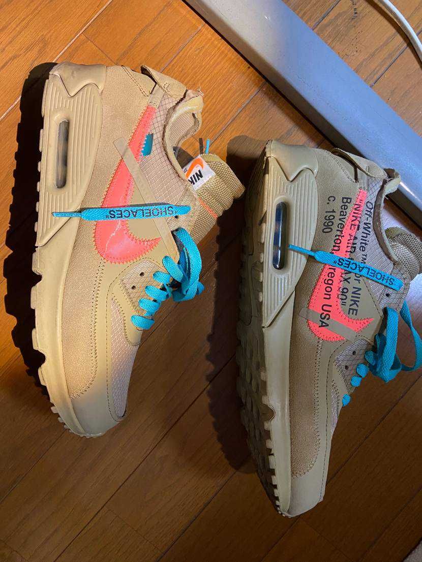 Off-White × Nike Air Max 90 "Desert Ore"