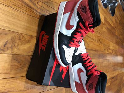 NIKE AIR JORDAN 1 RETRO HIGH "TRACK RED"