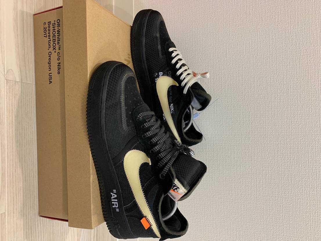 Off-White × Nike Air Force 1 Low "Black"