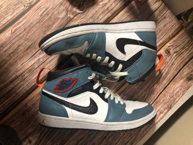FACETASM × Nike Air Jordan 1 Mid "White/Navy"