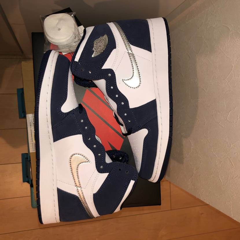Nike GS Air Jordan 1 High OG CO.JP "Midnight Navy" (2020)(ブリーフケースなし)
