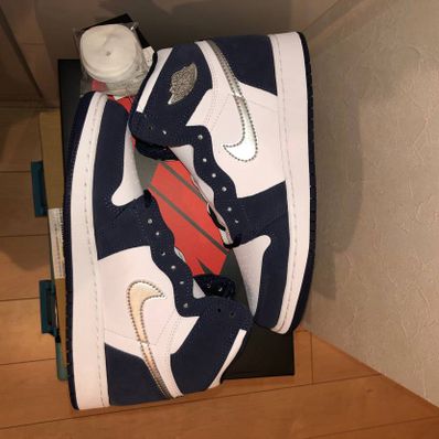 Nike GS Air Jordan 1 High OG CO.JP "Midnight Navy" (2020)(ブリーフケースなし)