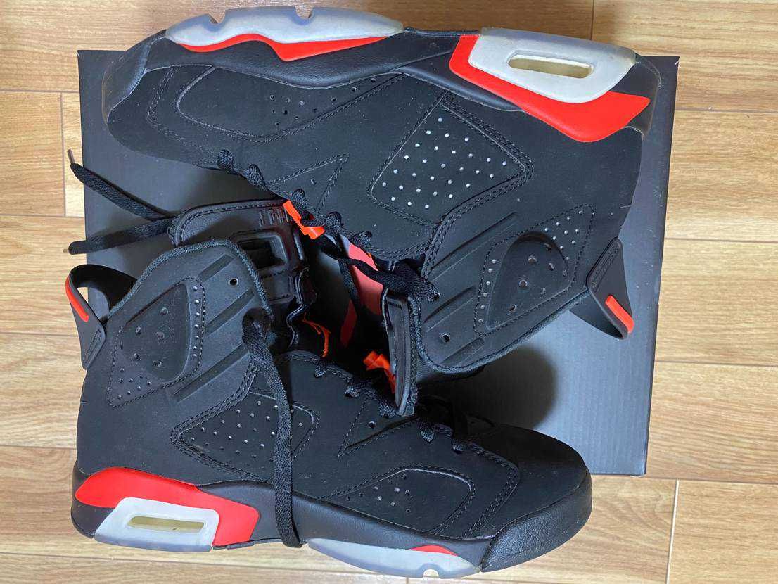 Nike Air Jordan 6 Retro OG "Black/Infrared"