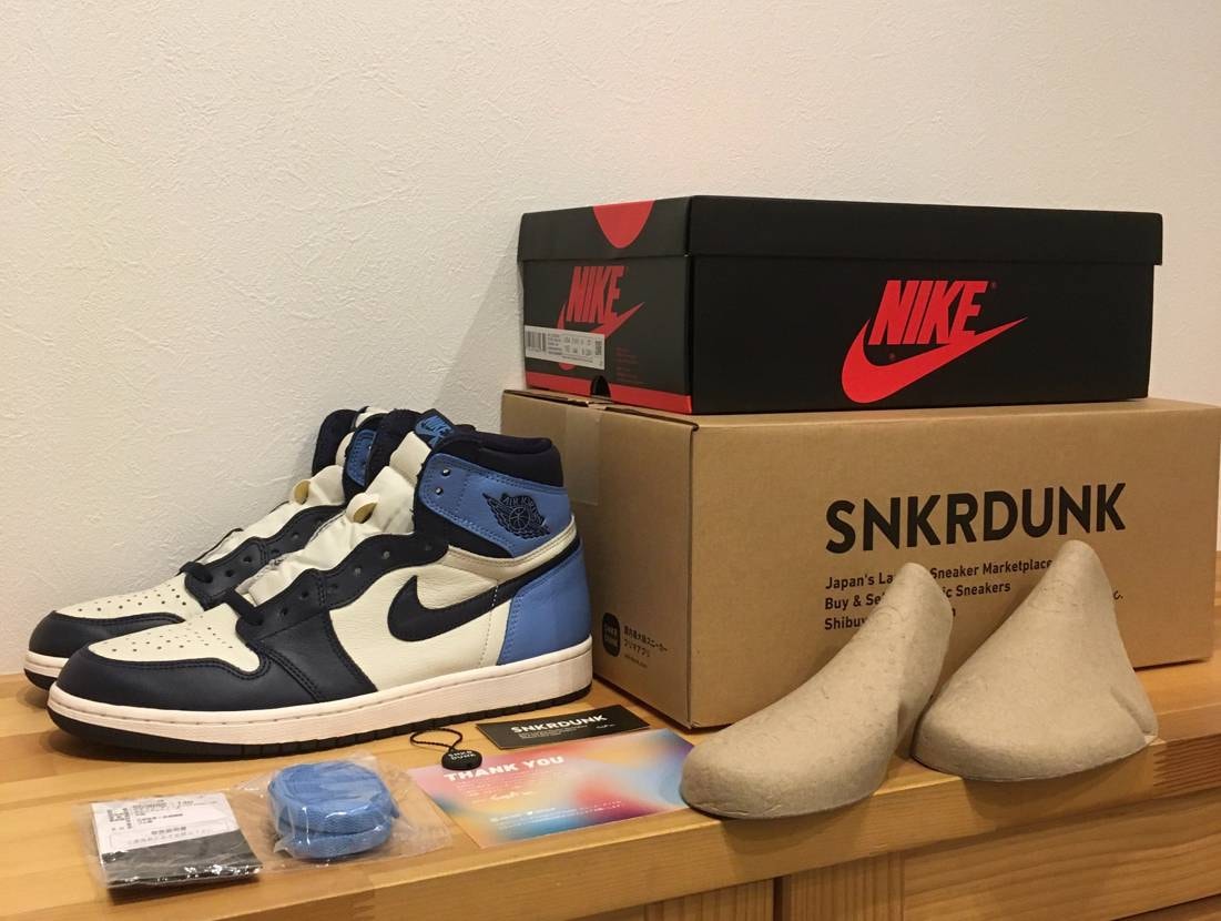 Nike Air Jordan 1 Retro High OG "Obsidian/University Blue"