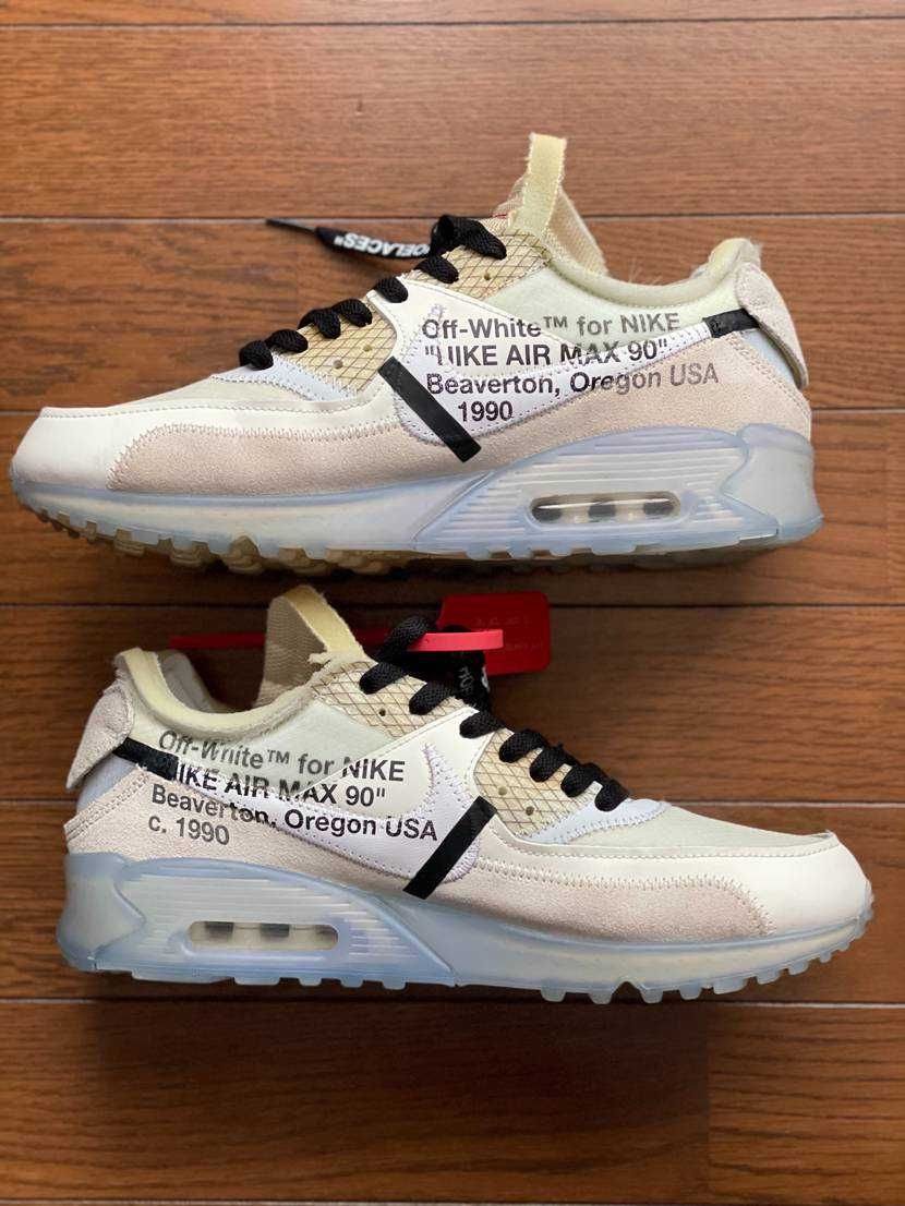 Off-White × Nike Air Max 90 "The 10/Sail"