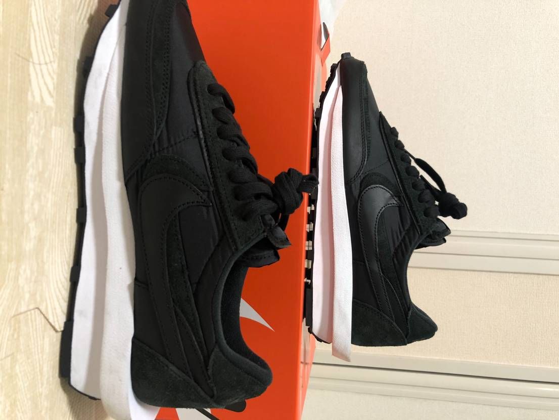 sacai × Nike LDV Waffle "Triple Black"