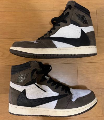 Travis Scott × Nike Air Jordan 1 Retro High OG TS SP "Sail/Dark Mocha"