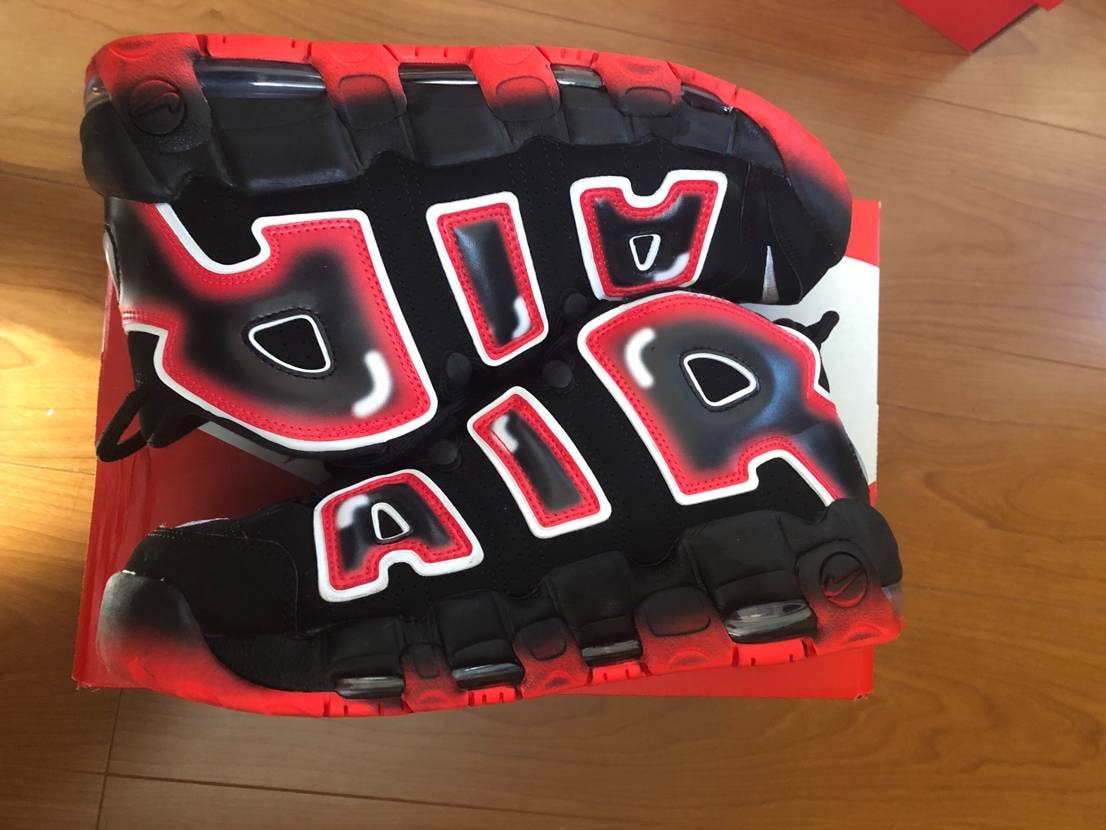 NIKE AIR MORE UPTEMPO "LASER CRIMSON"
