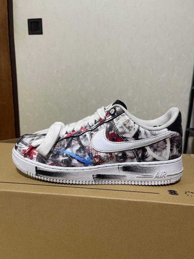 PEACEMINUSONE × Nike Air Force 1 Low Para Noise "Black" / G-DRAGON