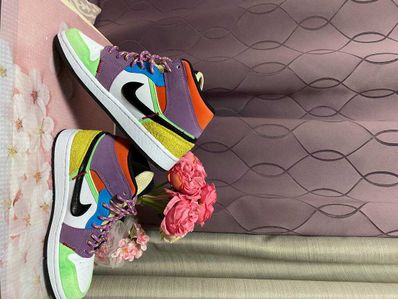 Nike Women's Air Jordan 1 Mid "Multi Color"